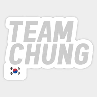 Team Hyeon Chung Sticker